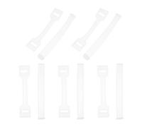 Mikinona Juego de 100 Asas de Plástico para Bricolaje Asas para Caja de Cartón Resistentes y Ligeras Ideales para Manualidades y Reparaciones