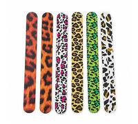 Mikinona Juego de 30 Limas Pulidoras de Uñas de Esponja Impresas para Limpieza y Pulido Antes del Esmalte, Set Profesional para Manicura y Pedicura en Casa Color Aleatorio