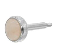 Mikinona Juego de Accesorios para Trompeta Botones y Tapas de Válvulas de Metal Kit de Repuesto para Instrumentos de Viento Piezas Compatibles para Trompeta Alta Media y Baja Adecuado