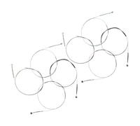 Mikinona Juego de Cuerdas para Violín de Acero 8 Piezas Repuesto de Cuerda de Violín Metálica Resistente y Duradera Accesorios para Instrumentos Musicales Clásico Reemplazo Fácil