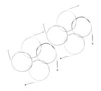 Mikinona Juego de cuerdas para violín de acero, cuerdas reemplazables y fáciles de usar, modelo V68 calibres 0.25 mm a 0.71 mm para violines clásicos
