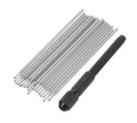 Mikinona Juego De Recambios Para Plumillas De Tatuar 1 Unidad Carcasa Negra 20 Núcleos Negros Kit Auxiliar Para Tatuadores Profesionales y Amateurs Uso Personal