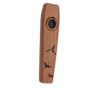 Mikinona Kazoo de Madera para Acompañamiento Musical Sonido Claro y Duradero para Principiantes y Profesionales