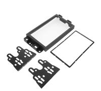 Mikinona Kit de Instalación de Radio Estéreo para Coche, Bisel de Tablero de Plástico Resistente, Soporte de Radio DIN Doble, Compatible con Modelos de Automóvil Compactos y SUV,