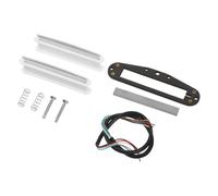 Mikinona Kit de Pastillas Humbucker Mini para Guitarra Eléctrica Estilo St, Pastillas de Repuesto con Diseño de Doble Bobina, Cancelación de Ruido, Color Claro, Accesorios