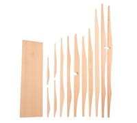 Mikinona Kit de Refuerzo de Guitarra Acústica 36 Pulgadas, Soporte Interno de Abeto Hecho a Mano, Partes para Construcción Diy, Accesorios para Guitarra Folk, Mejora de Sonido y