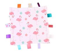 Mikinona Manta de Apego para Recién Nacido de Algodón Suave y Cómodo Toalla de Apego Multifunción para Bebés y Pequeños Accesorios para Tranquilidad y Desarrollo Sensorial