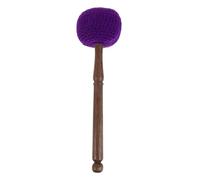 Mikinona Mazo de fieltro para cuenco tibetano - Baqueta con punta de hilo para gongs, yoga, meditación, mindfulness nepalí, relajación, práctica de instrumentos musicales (morado)