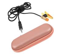 Mikinona Micrófono Acústico Clip Violín y Erhu Alta Sensibilidad y Profesional con Cable de Extensión y Pinza Metálica para Grabaciones y Conciertos