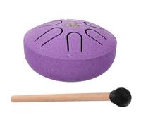 Mikinona Mini Tambor De Lengüeta y Instrumento De Percusión Étereo Con Baquetas Set Musical Para Niño Niña y Principiantes Educativo y Creativo