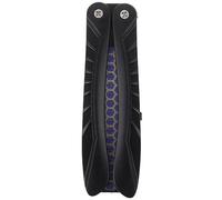 Mikinona Nano Vidrio Pedicura Piedra Removedor Callos Pies Exfoliador Portátil Raspador Talón Lavable Cuidado Pedicura Herramienta Negra Segura