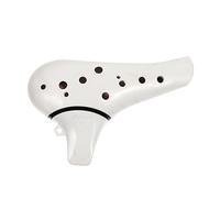 Mikinona Ocarina c De Cerámica Hecha Mano Ocarina Do De Blanco Clásica Para Principiantes Instrumento Músical