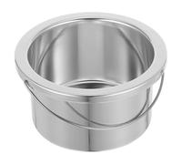 Mikinona Olla de Cera Interior para Calentador de Depilación Resistente Altas Temperaturas Aluminio para Máquina de Depilación Profesional Recipiente para Derretir Cera Rápida y Uniforme