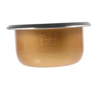 Mikinona Olla Interior 4l de Aleación de Aluminio, Recipiente Antiadherente para Ollas Arroceras de Cocina Doméstica, Escala para Cocinar Arroz, Accesorio Esencial para Cocina Hogar