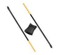 Mikinona Palillos Largos de Silicona para Freír Resistentes al Calor Reutilizables Color Negro Ideales para Cocina y Fondue Utensilios de Cocina para Uso Doméstico y Profesional