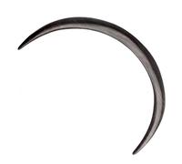 Mikinona Palitos para Moños de Pelo de Madera Negra Forma Curva de Luna, Horquilla Retro Ligera para Decorar y Estilizar el Cabello en Fiestas y Eventos