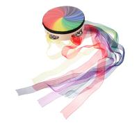 Mikinona Pandereta para Niños Cintas de 6 Pulgadas Instrumento de Percusión Portátil para Presentaciones de Danza Clásica y Uso en Grupo