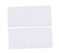 Mikinona Paños De Gasa De Algodón 100% Doble Capa 28x28 Cm 10 Unidades Toallas De Lactancia y Desmaquillantes Para Bebés Borde Azul Para Cuidado Facial y Alimentación