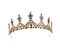 Mikinona Partido De La Cena De La Princesa De La Del Cabello Nupcial Exquisita Tiara Rhinestone Design Headwear