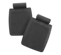 Mikinona Pedal para Silla de Ruedas Negro de 2 Piezas Diámetro de Adaptador de 22mm, Material Pp Antideslizante Que Mejora la Movilidad y Evita Deslizamientos