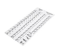 Mikinona Pegatinas De Piano Para Principiantes Calcomanías Prácticas Para Teclado De Piano Pegatinas Para Teclado De y Calcomanías Para Introducción Al