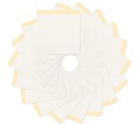 Mikinona Pegatinas Portátiles En Para Acupuntura 100 Unidades (8x8 Cm) Autoadhesivas Transpirables Elásticas Para Cuidado Salud, Uso Terapéutico, Multiusos, Para Adultos y Bebés