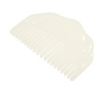 Mikinona Peine Lateral Decorativo Color Claro Estilo Antiguo 1 Unidad Tamaño Mediano para Mujer Cabello Soldado Acetato Resistente Uso Diario Peines Cabello Tocado Tradicional Chino