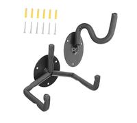 Mikinona Percha De Pared Multifuncional Soporte Para Guitarra Ukelele y Superior