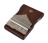 Mikinona Piano de Dedo Práctico de 17 Teclas en Madera, Instrumento Musical Portátil para Principiantes en Arte Sonoro