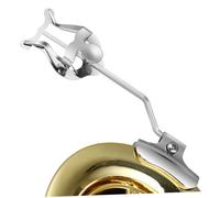 Mikinona Pinza Para Partituras Trompeta y Trombón Metálica Chapada Compacta Ligera Para Música De Marcha Soporte De Lira Para Músicos En Desfiles