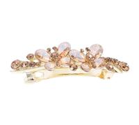 Mikinona Pinza para Pelo Mujer con Cristales Clip de con Muelle Accesorio Elegante para Cabello Fino y Grueso Clip Brillante para Diario
