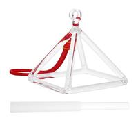 Mikinona Piramidal de 4 Pulgadas con Mazo de Percusión Soporte Musical para Meditación y Yoga Juego Pequeño de Cuencos Cantores para Terapia de Sonido y Herramientas Rituales