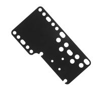 Mikinona Placa Adaptadora para Freno de Mano con Diseño Multihueco para Simuladores de Carreras Montaje Fácil y Rápido de Repuesto Compatible con Joysticks y Handbrakes de Simulador