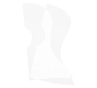 Mikinona Placa Antirrayas Para Ukelele Golpeador Protector Sin Pegamento Diseño Transparente Apto Para Guitarra