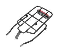 Mikinona Portaequipajes Trasero de Metal para Bicicleta Asiento Decorativo y Resistente para Bicicletas Eléctricas y Convencionales