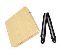 Mikinona Portátil De Madera De Fresno Instrumento Musical De Caja Para Viaje Adultos