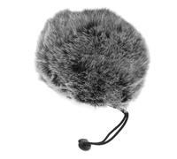 Mikinona Protector De Viento Para Micrófono Peludo Funda De Peluche Para Mic Pantalla Antiviento Ligera Compatible Con Yeti Reduce Ruido y Protege Salpicaduras Ktv y Actuaciones