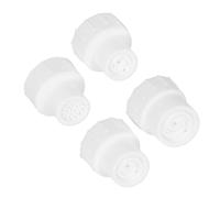 Mikinona Puntas de Repuesto para Cabezal Facial 4 Unidades Tamaño Estándar Suaves para Exfoliación y Limpieza, Accesorios para Esteticistas Profesionales en Tratamientos Faciales y Corporales