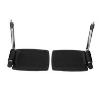 Mikinona Reposapiés Para Silla De Ruedas Reemplazo Repuesto Pedales De Metal De Silla De Ruedas Para Uso Interiores Reposapiés Elevables