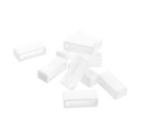 Mikinona Retenedor De Correa De Reloj De Silicona 22 Mm, Accesorio Para Relojes Para Hombre y Mujer, Bucle Flexible, Color Blanco, Paquete De 10 Unidades, Compatible Mayoría De Relojes