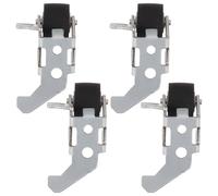 Mikinona Rodillo de Presión Tn-21 Marco de Hierro 9 MM 4 Unidades Rodillo de Goma para Reparación y Mantenimiento de Grabadoras de Cinta Reproductores de Casete y Radios Portátiles