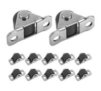 Mikinona Ruedas Pequeñas para Cajones de 05 Pulgadas 127 CM 12 Unidades en Bolsa Sellada Rodillos Fijos para Muebles Electrodomésticos y Guías de Cajón Deslizamiento Suave y