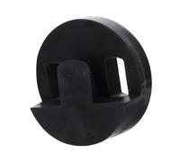 Mikinona Silenciador de Goma para Violonchelo Amortiguador Flexible y Duradero para Práctica Silenciosa Reduce Ruido sin Dañar Instrumento Color Negro