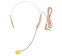 Mikinona Sistema de Micrófono de Diadema Petaca y Cable, Micrófono Condensador para Enseñanza y Presentaciones en Aulas y Eventos