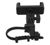 Mikinona Soporte Ajustable para Teléfono y Partituras para Clarinete y Saxofón, Soporte Metálico Ligero Clip Seguro, Compatible Lira de Marcha para Músicos y Práctica Musical