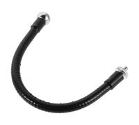 Mikinona Soporte de Micrófono Flexible con Tubo Metálico Telescópico Ajustable Extensión de Brazo para Micrófono Compatible con Streaming Grabación y Accesorios de Audio