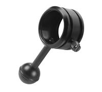 Mikinona Soporte de Montaje para Linterna de Buceo de 1 Pulgada Abrazadera y Cabeza Esférica de Aleación de Aluminio, Accesorio para Luces Subacuáticas de Fotografía Submarina