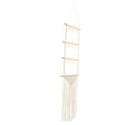 Mikinona Soporte de Pared Macramé para Accesorios de Cabello Organizador Mano con Ganchos S Colgador para y Horquillas para Decorar Habitaciones Infantiles