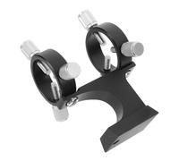 Mikinona Soporte del Buscador y Soporte de Puntero para Telescopios, Accesorios Ajustables Anillos Metálicos de 35 Mm, Tornillos de Agarre Fácil para Astrofotografía al Aire Libre
