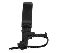 Mikinona Soporte Metálico para Teléfono y Partituras para Trompeta, Trombón y Saxofón Alto, Clip Ajustable para Lira de Música Negra, Accesorio Portátil para Práctica y Eventos Musicales